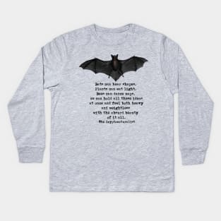 Bats Kids Long Sleeve T-Shirt